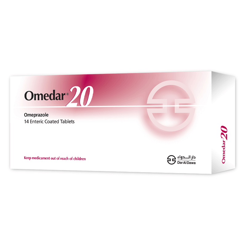 Omedar 20 Mg 14 Tablets For Heart Burn Alsultan Pharmacy omedar-20-mg-14-tablets-for-heart-burn-alsultan-pharmacy