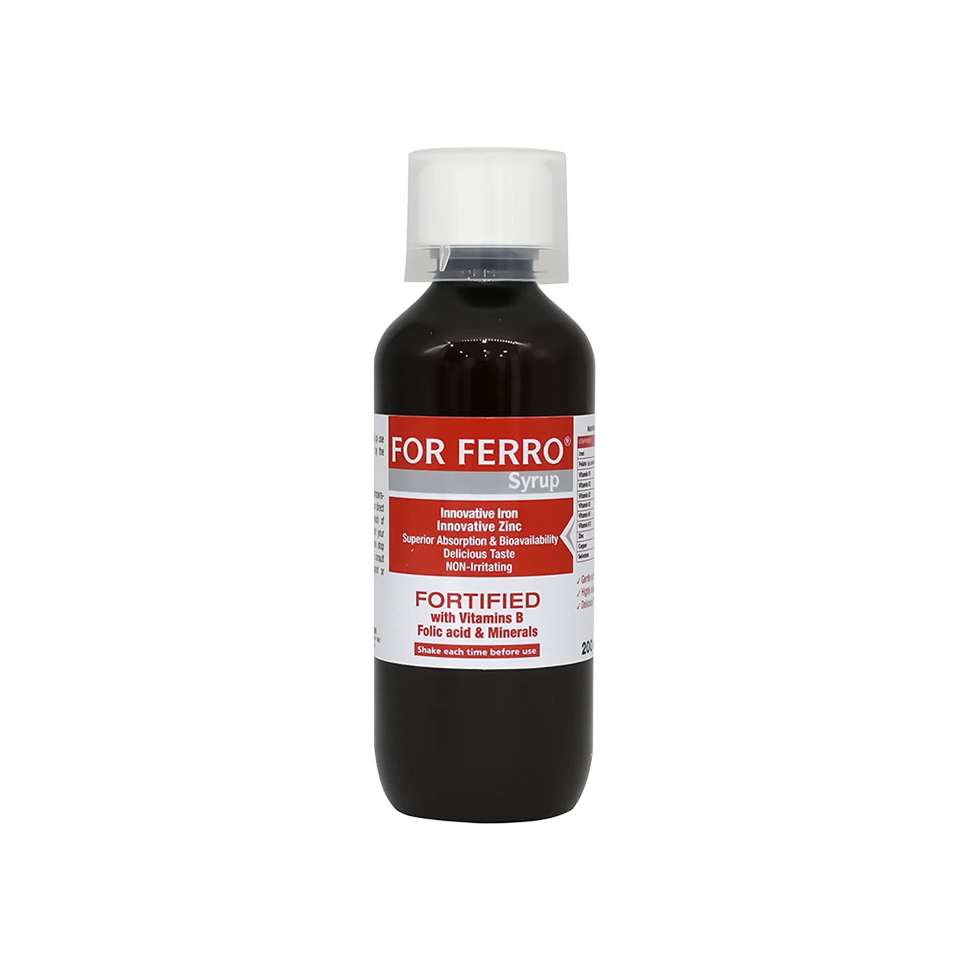 For Ferro Syrup 200 ml
