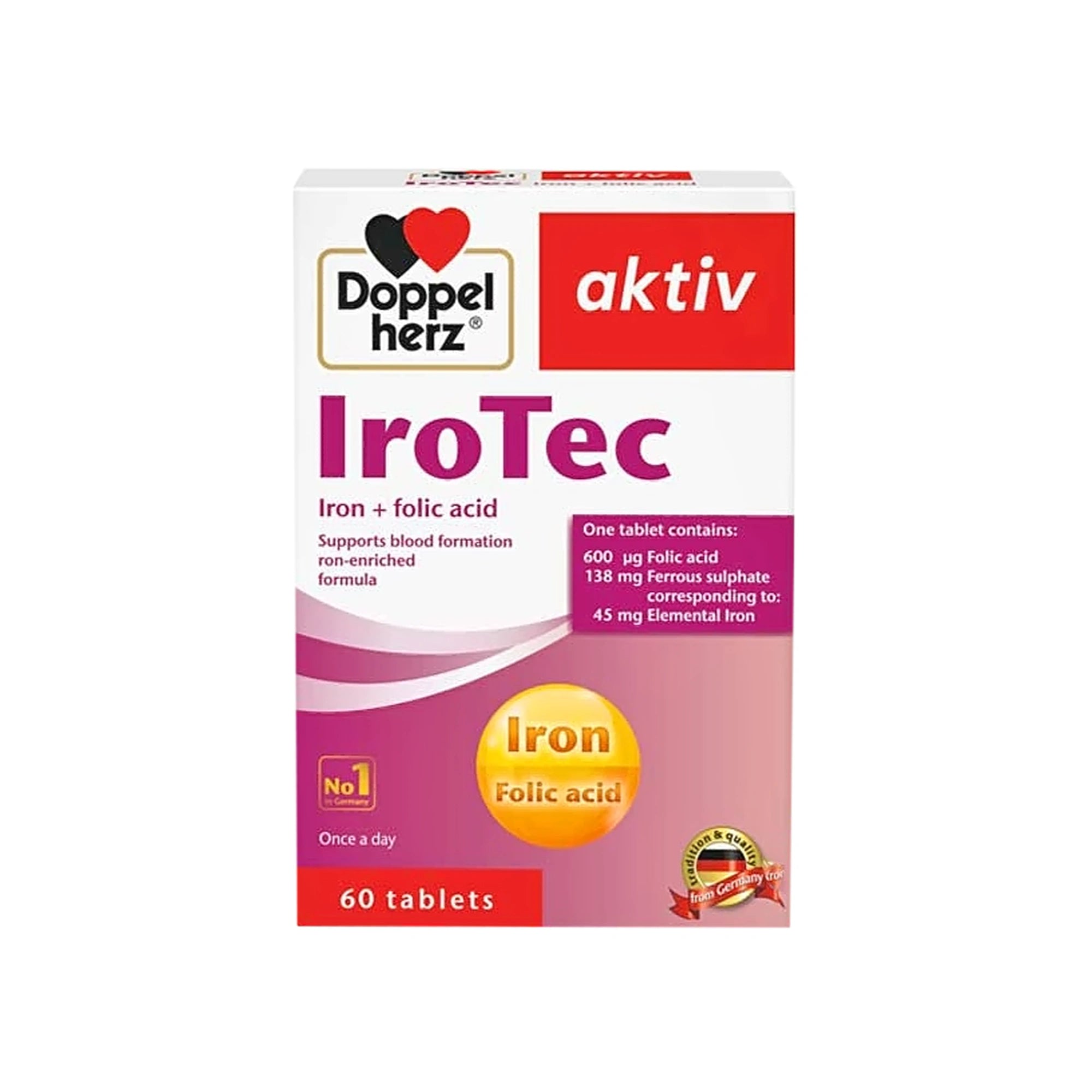 Doppelherz Aktiv Irotec 60 Tablets