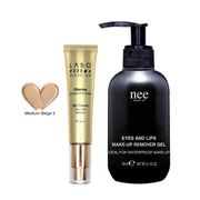 باكدج فيلرينا BB كريم ومزيل مكياج ني