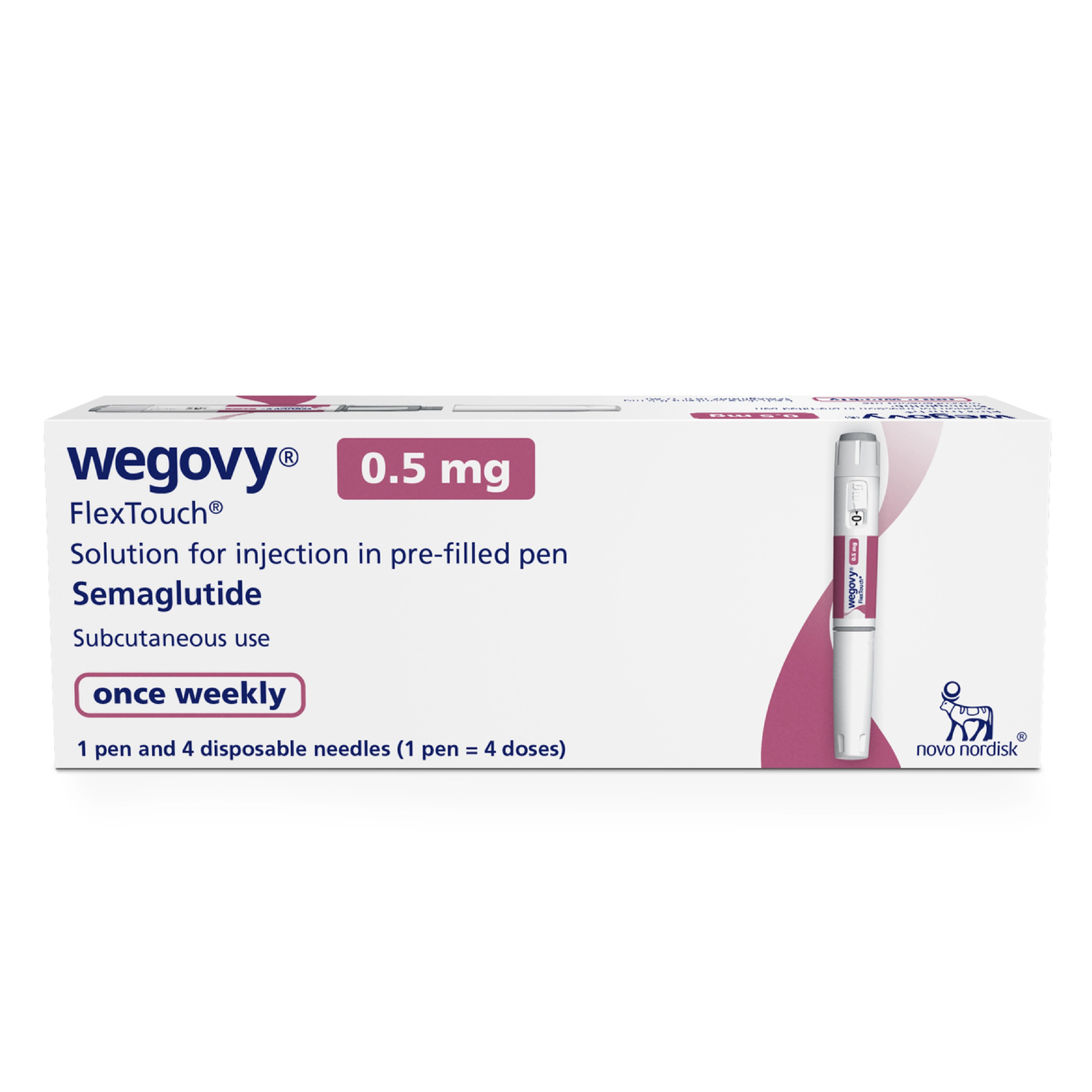 Wegovy FlexTouch Pen (Semaglutide) – Weekly Weight Loss Injection