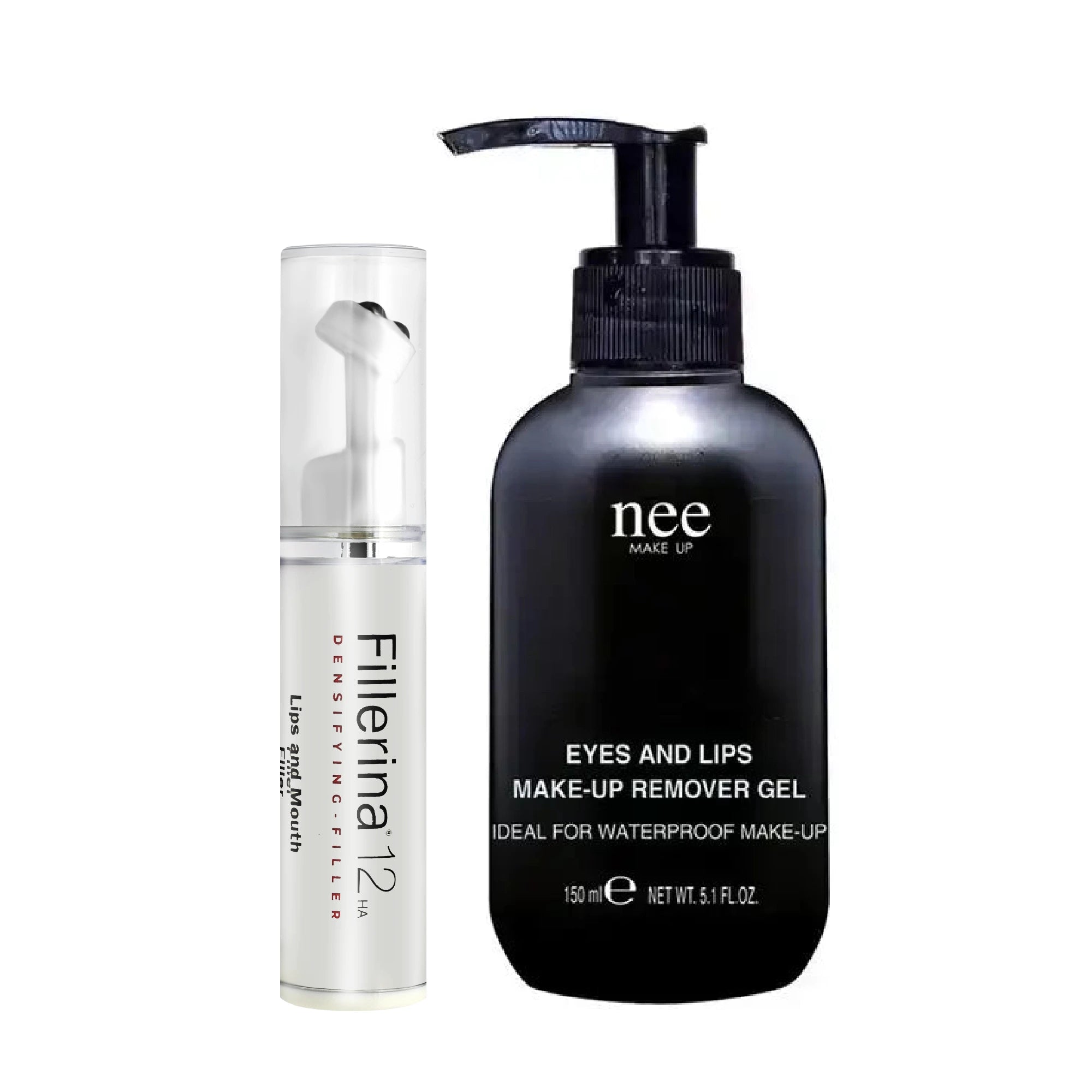 باكدج فيلرينا جل فيلر للشفاه والفم + مزيل مكياج العين والشفاه ني