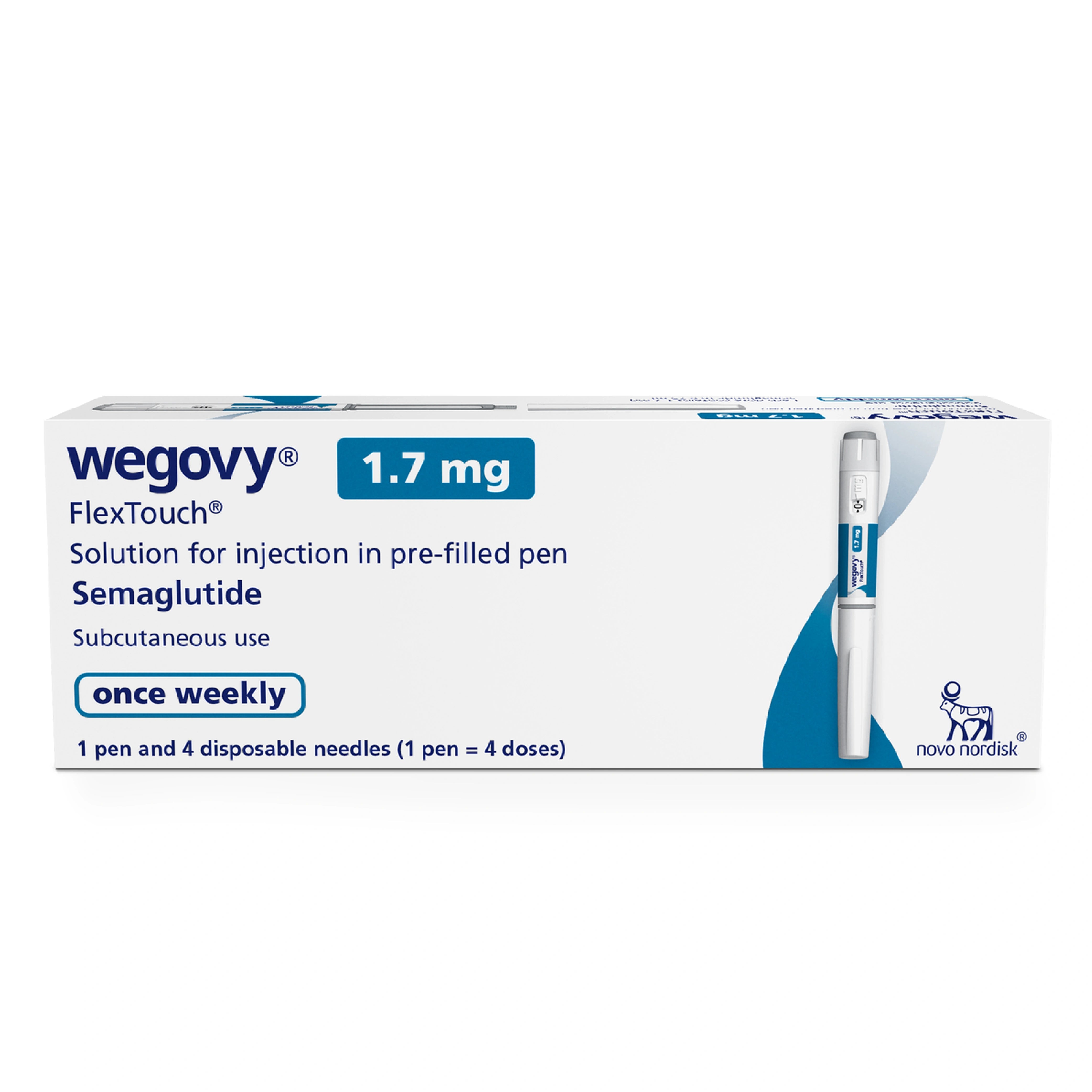 Wegovy FlexTouch Pen (Semaglutide) – Weekly Weight Loss Injection