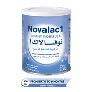 Novalac 1 Infant Milk Formula, 0-6 Months, 400g