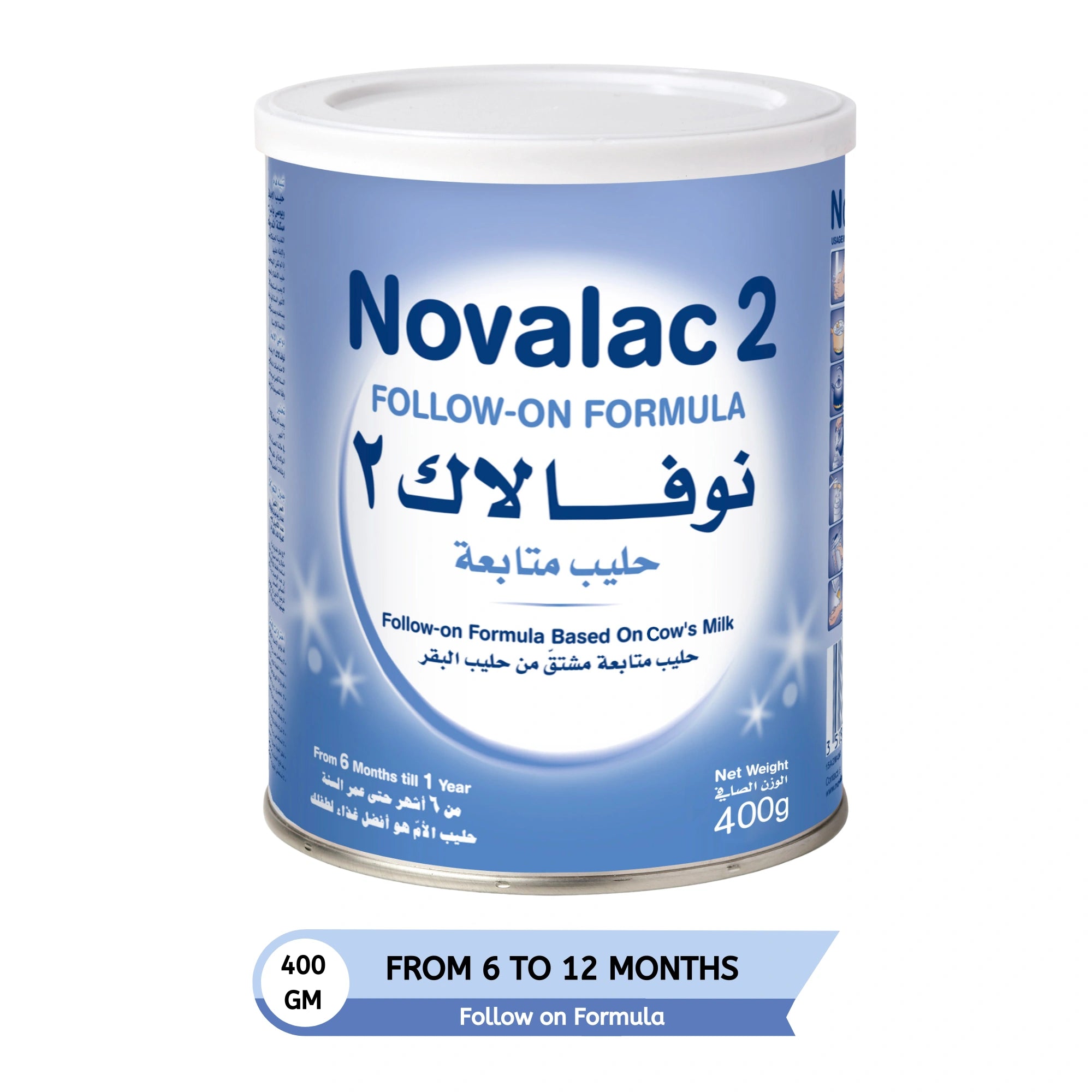 Novalac 2 Follow On Formula, 6-12 Months, 400g