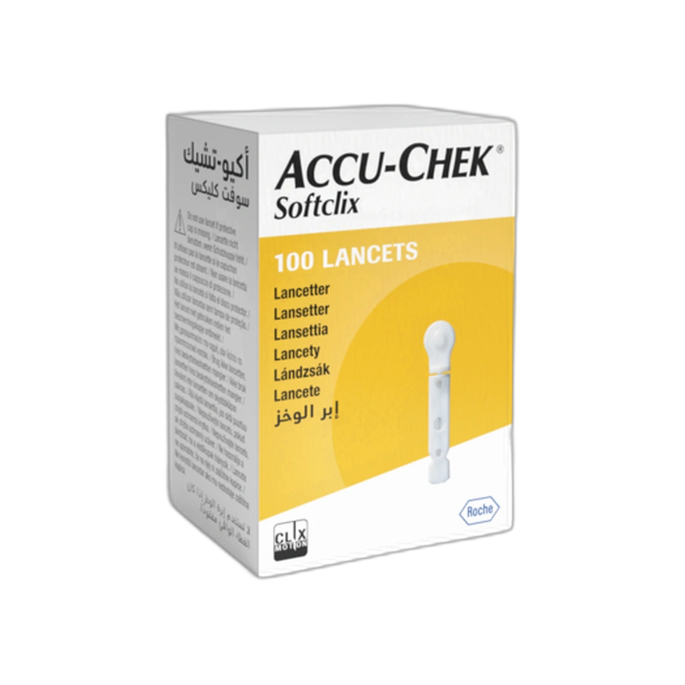 Accu Chek Softclix Lancet 100'S
