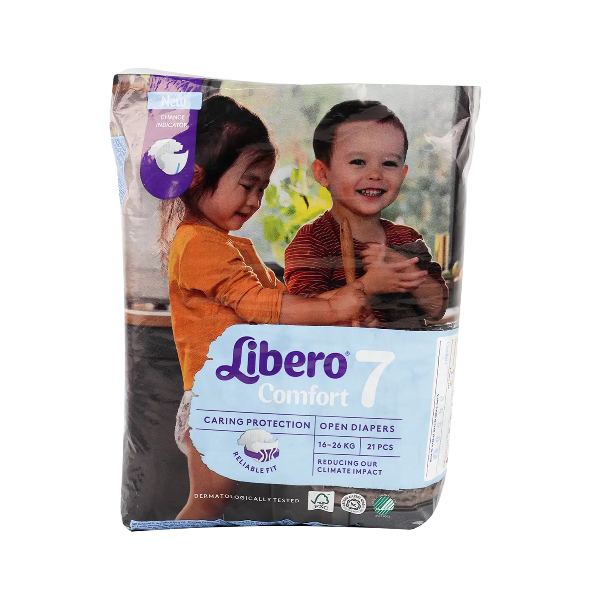 Libero Comfort No.7 (16-26Kg) Box 26Pcs