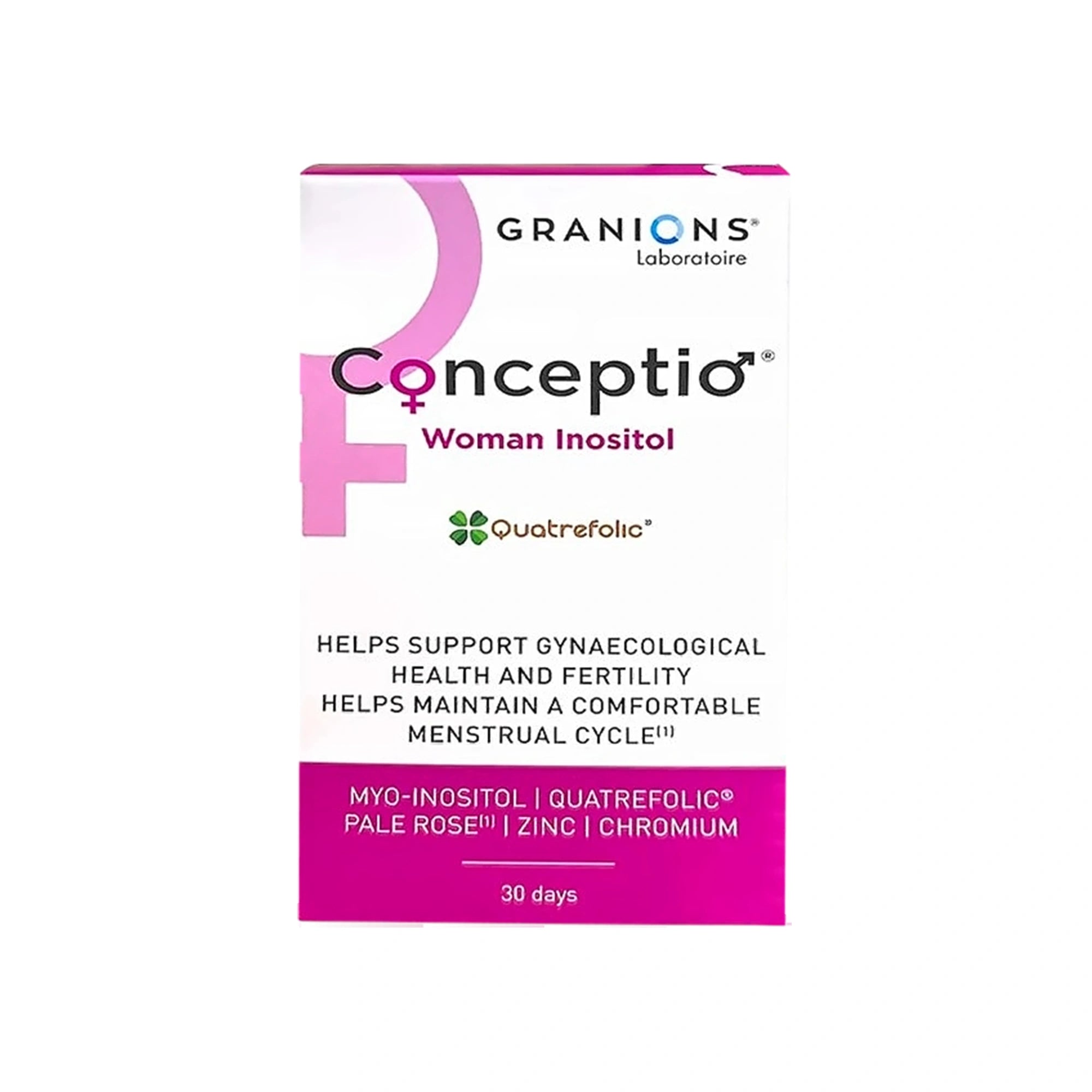 Conceptio For Women Inositol 120 Tab + 30 Softgels Improve woman's fertility
