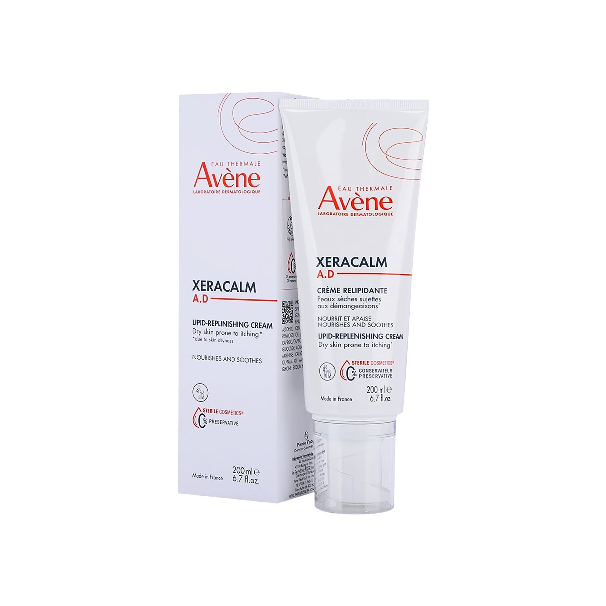 Avene Xeracalm A.D Cream 200 ml for itchy skin