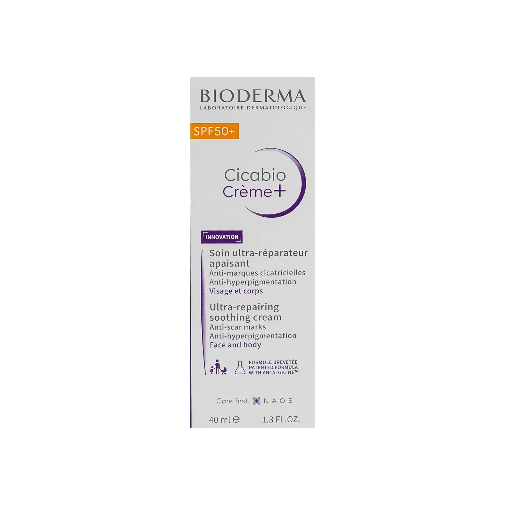 Bioderma Cicabio+ SPF 50+ Soothing Cream 40 ml