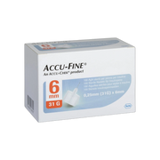 Accu Fine 0.25mm (31G) *6mm 100'S