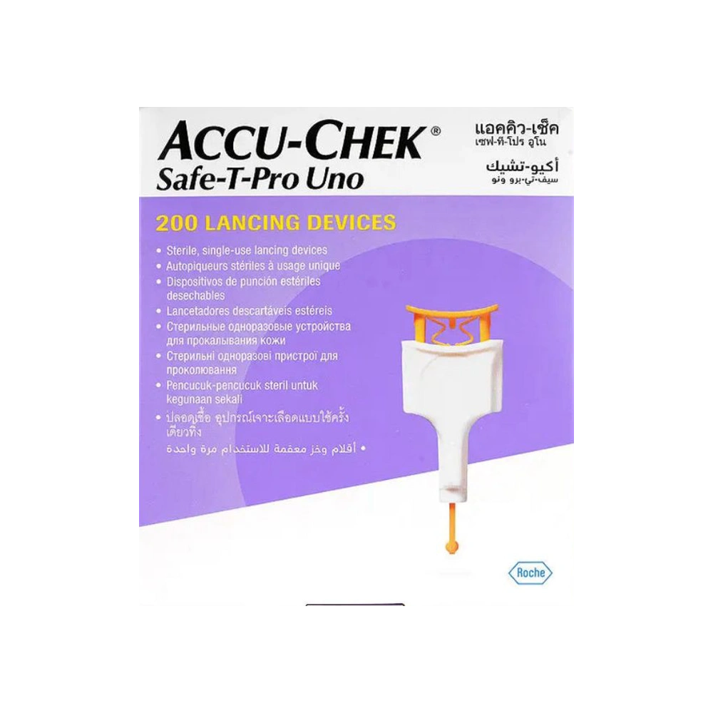 Accu Chek Safe-T Pro Uno Lancet 200'S