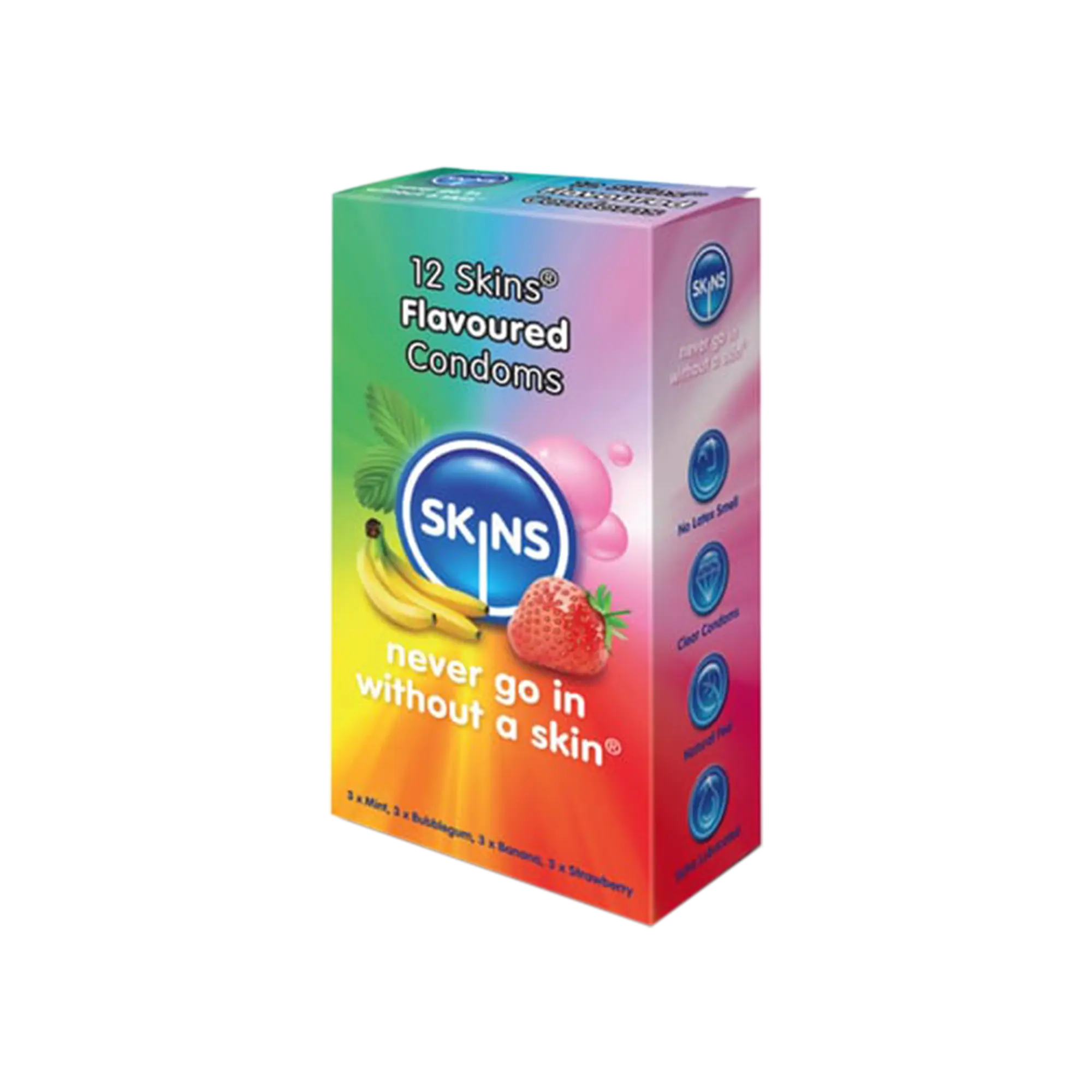 Skins Extra Large Condoms 12 Pcs
