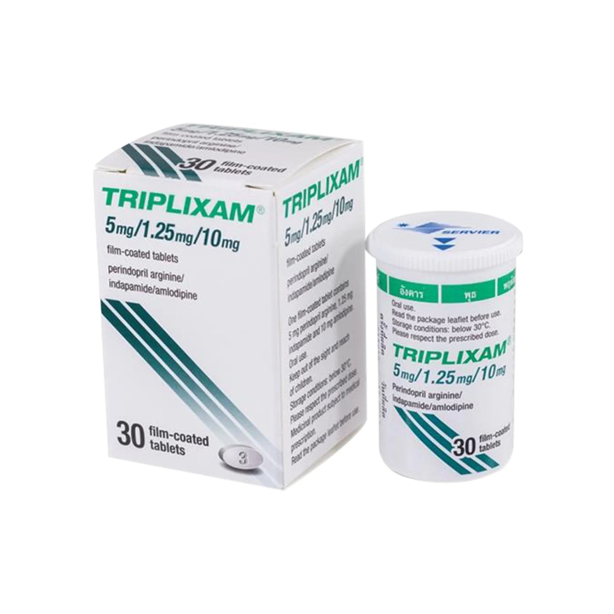 Triplixam 5/1.25/10 mg 30 F/C Tabs – Alsultan Pharmacy