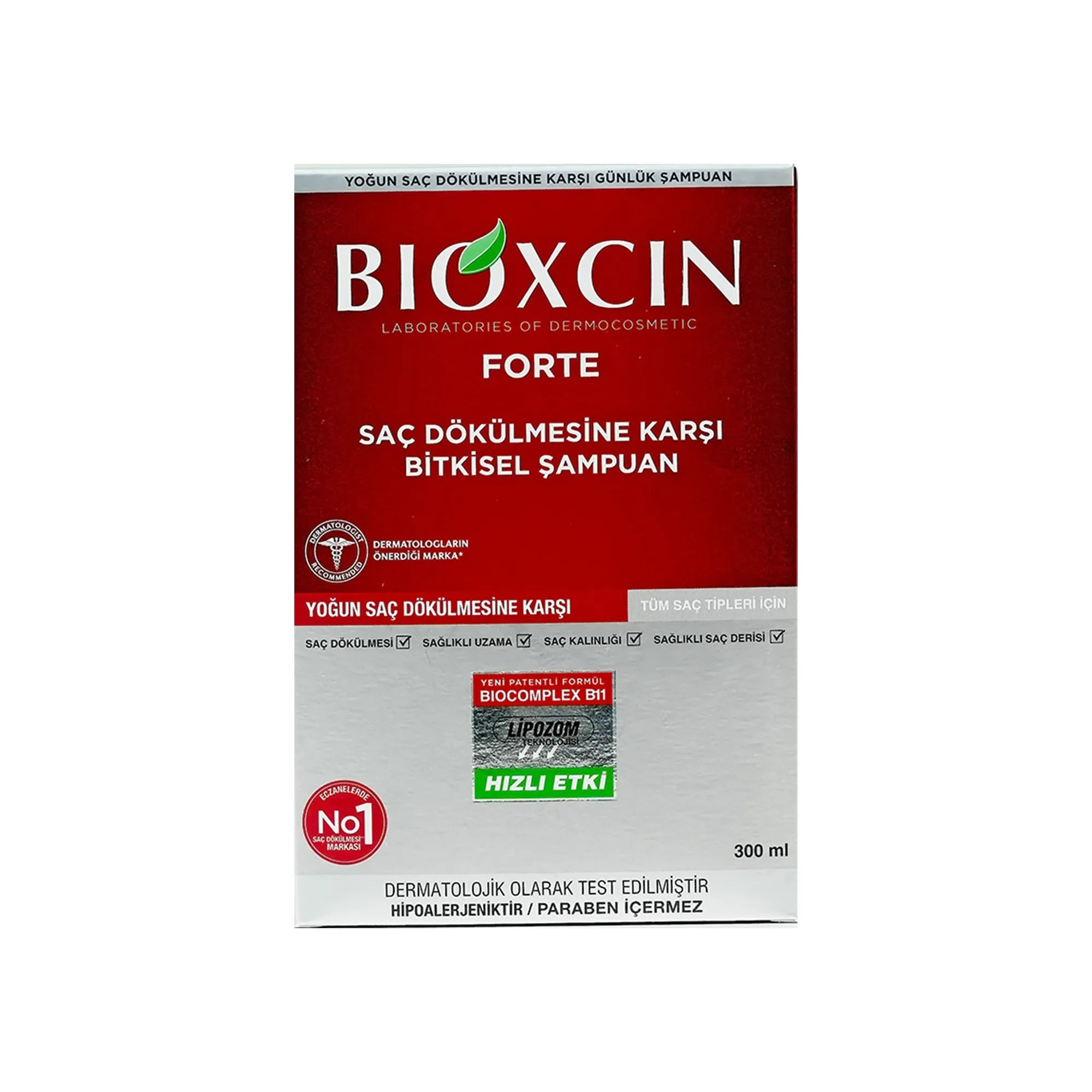 Bioxcin Forte Shampoo Against Hair Loss 300 ml