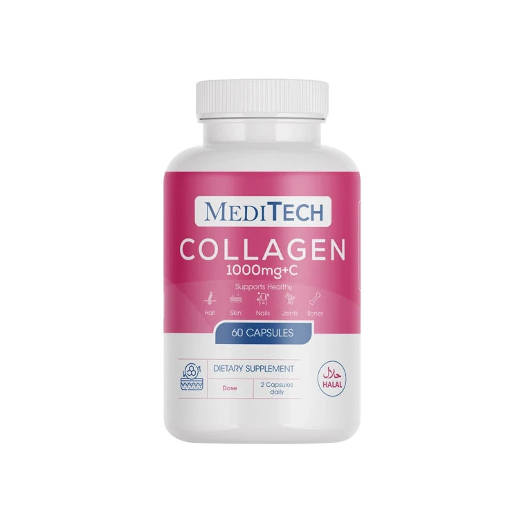 Meditech Collagen 1000Mg+C 60 Capsules