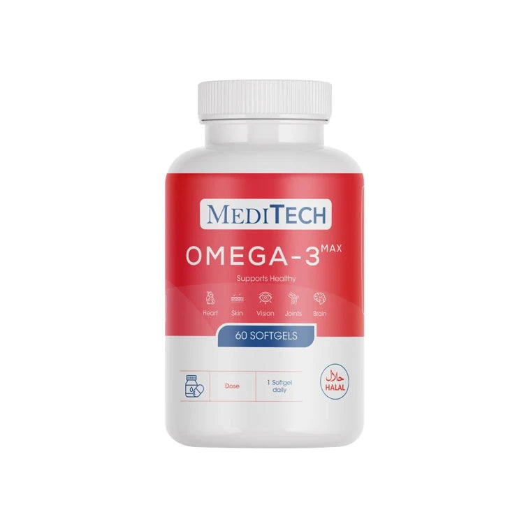 Meditech Omega 3 Max 60'S Softgels