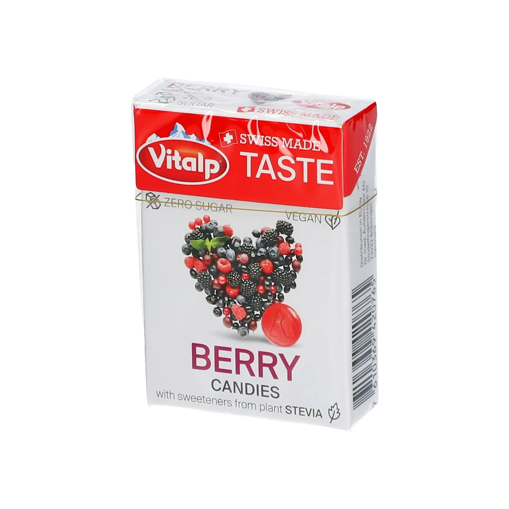 Vitalp Taste Sugar Free Berry Candies 25g 7602