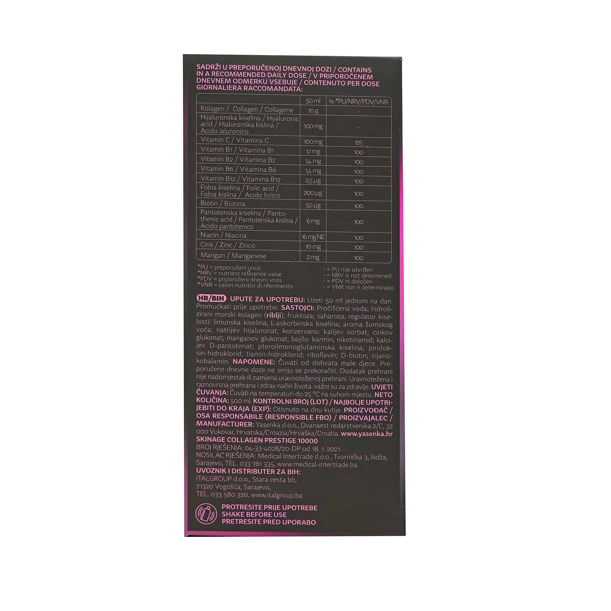 Skinage Collagen Prestige 10000Mg 500 ml