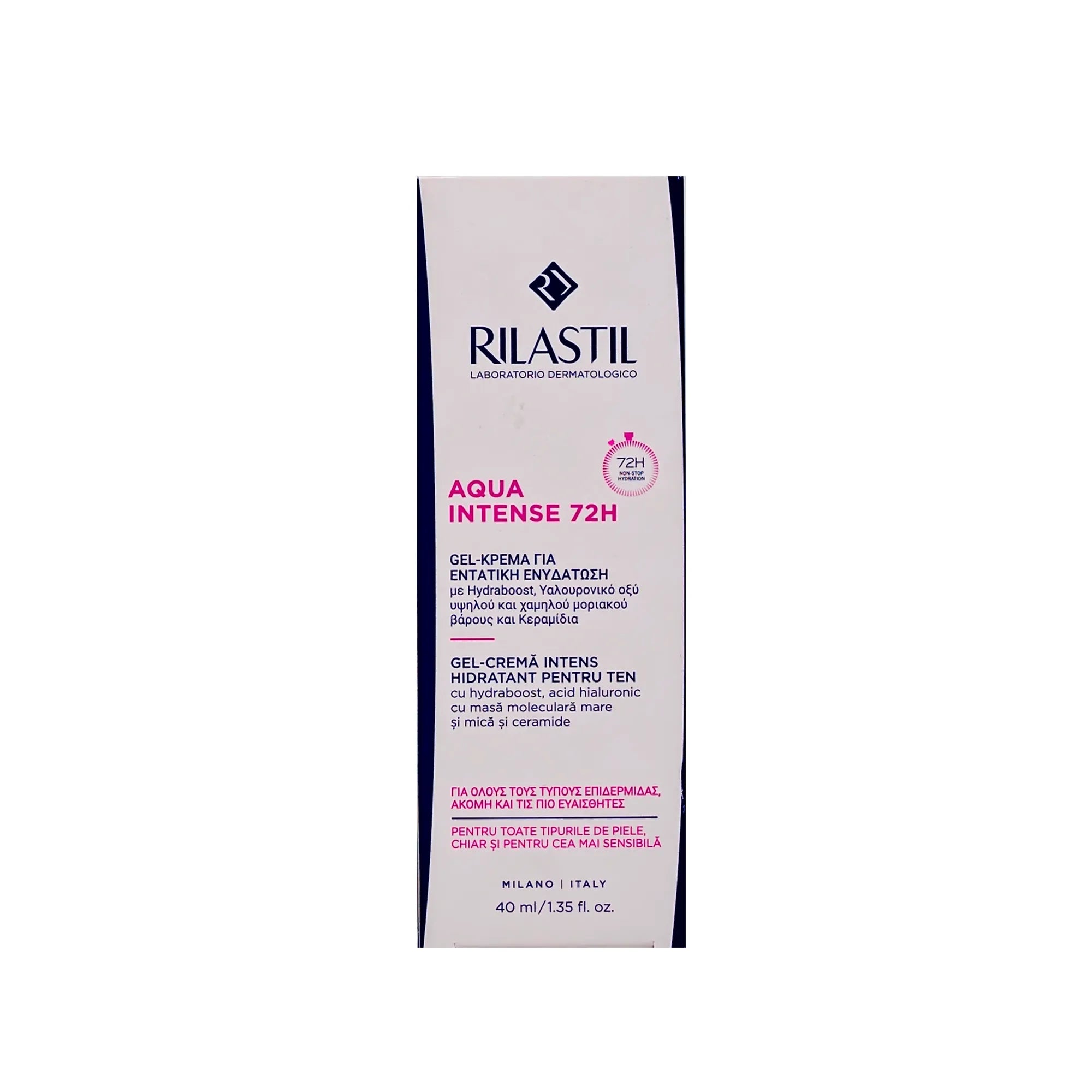 Rilastil Aqua Intense 72H Gel Cream - 40ml