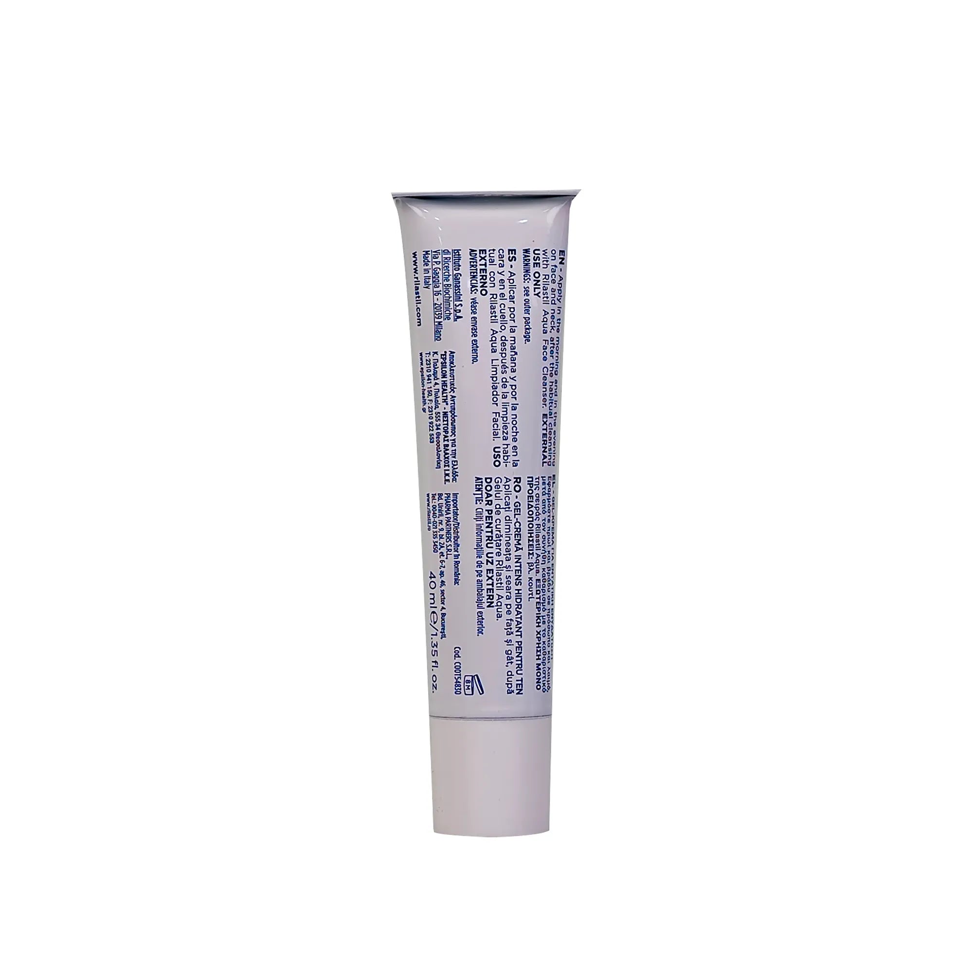 Rilastil Aqua Intense 72H Gel Cream - 40ml