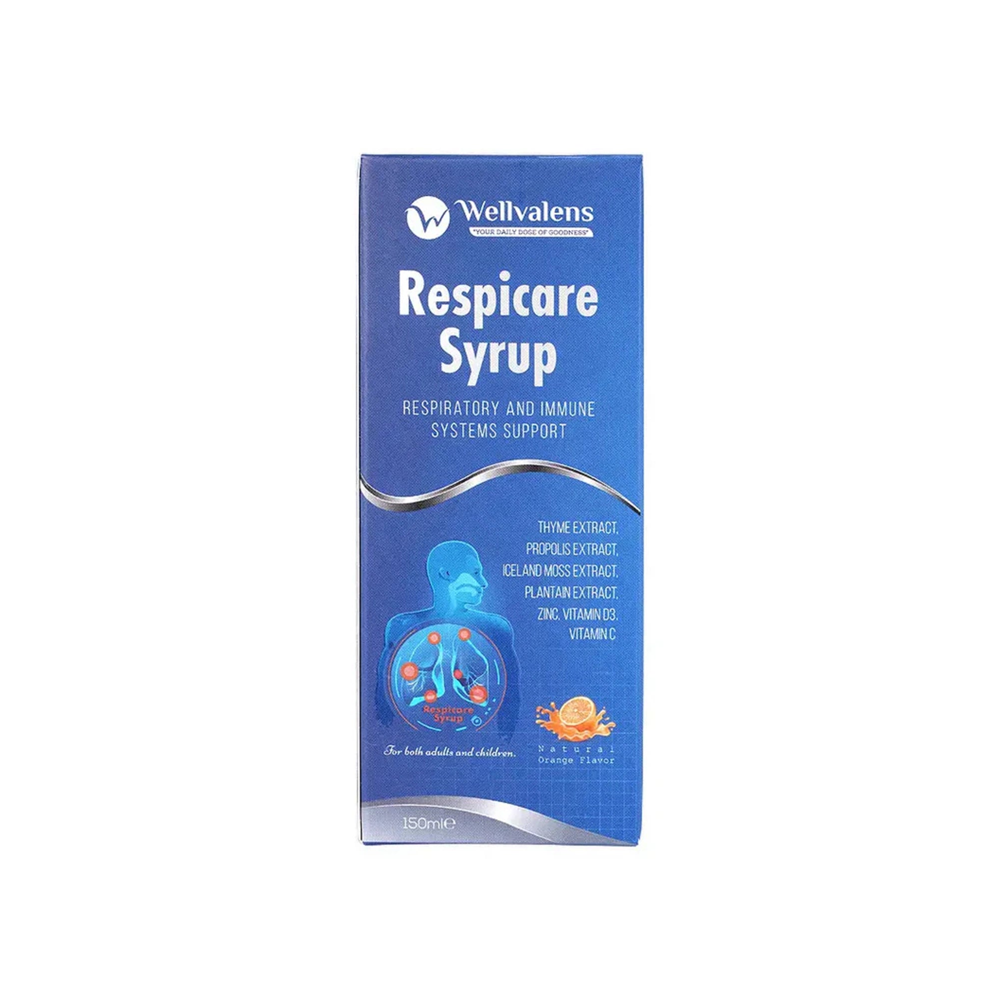 Wellvalens Respicare Syrup 150ml