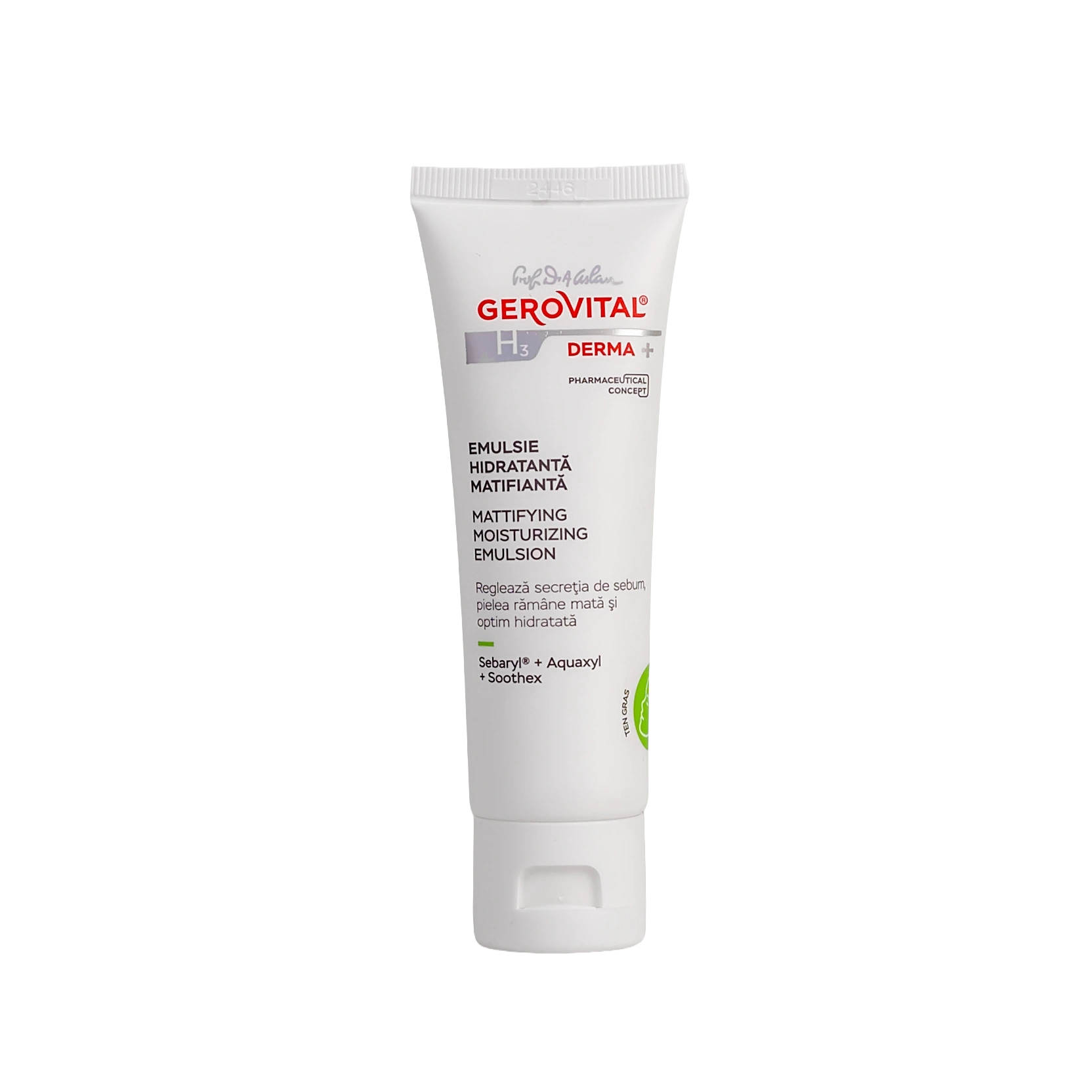 Gerovital H3 Derma Mattifying Moisturizing Emulsion Cream 50Ml