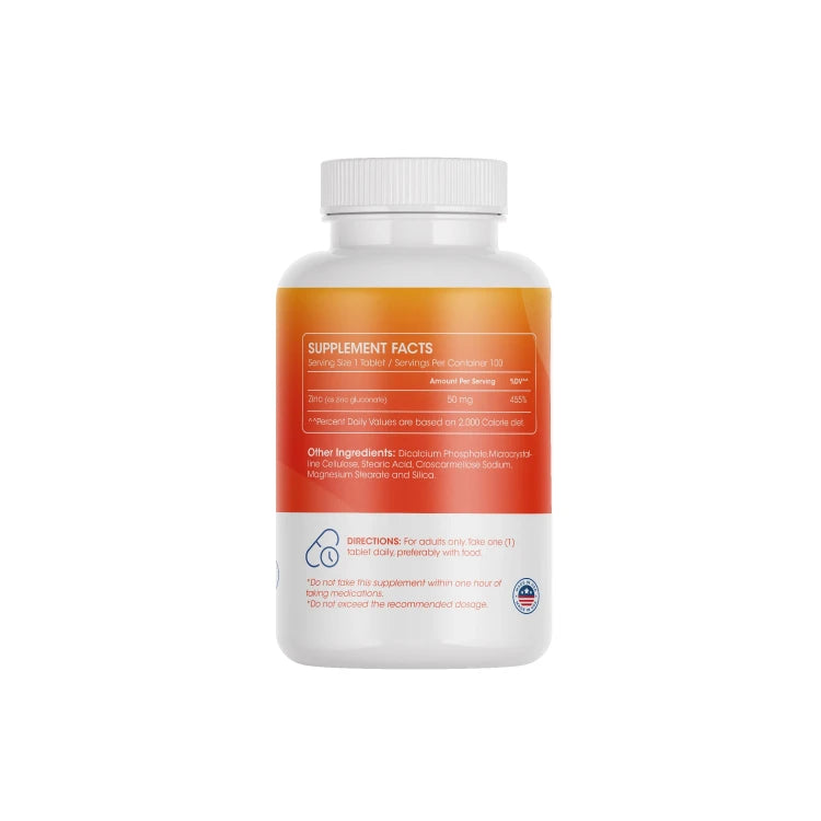 Meditech Zinc 50Mg 100 Tablets