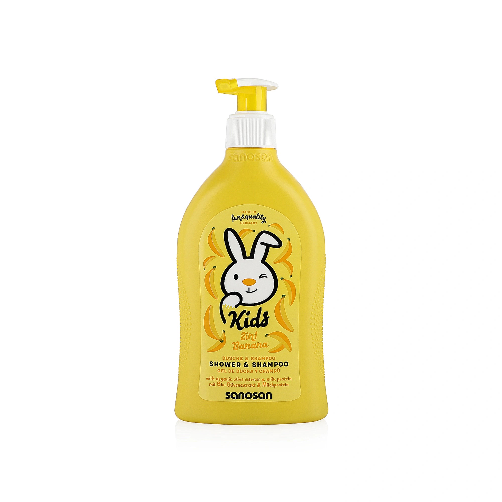 Sanosan Kids Shower & Shampoo Banana 400Ml