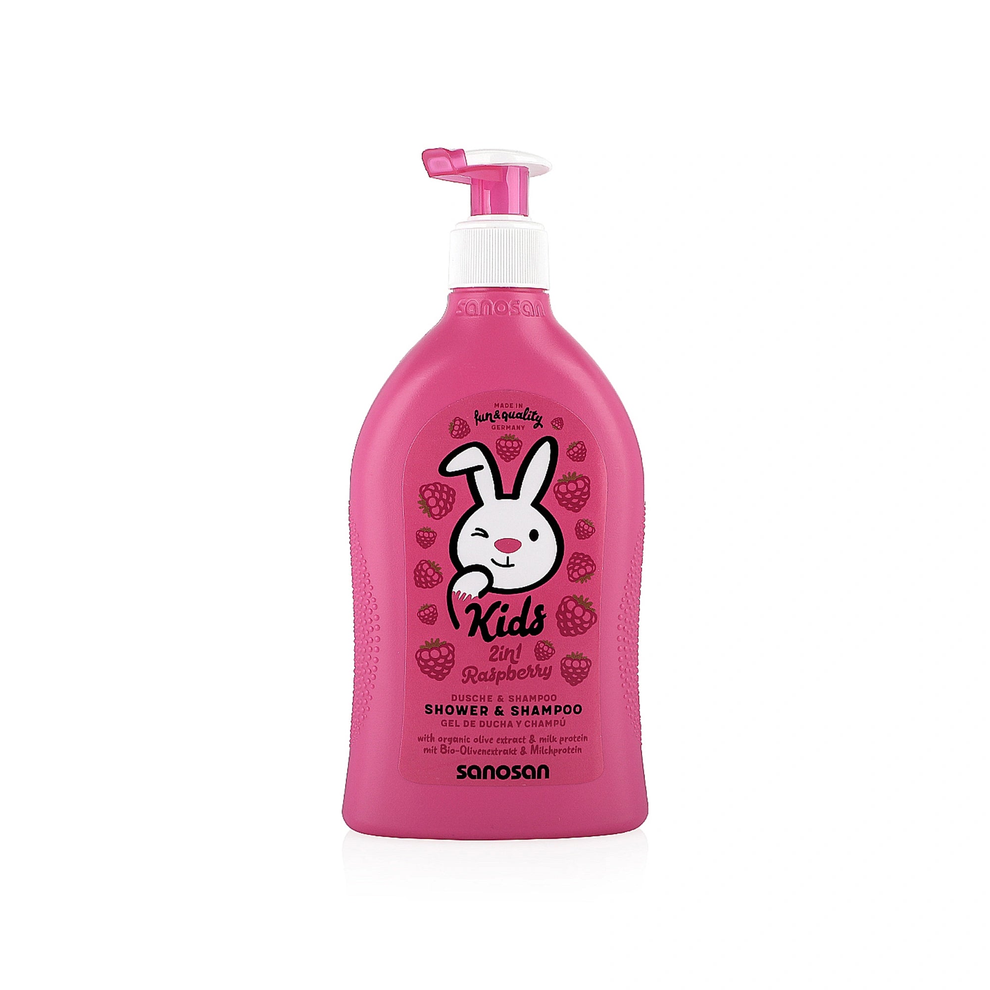Sanosan Kids Shower & Shampoo Raspberry 400Ml