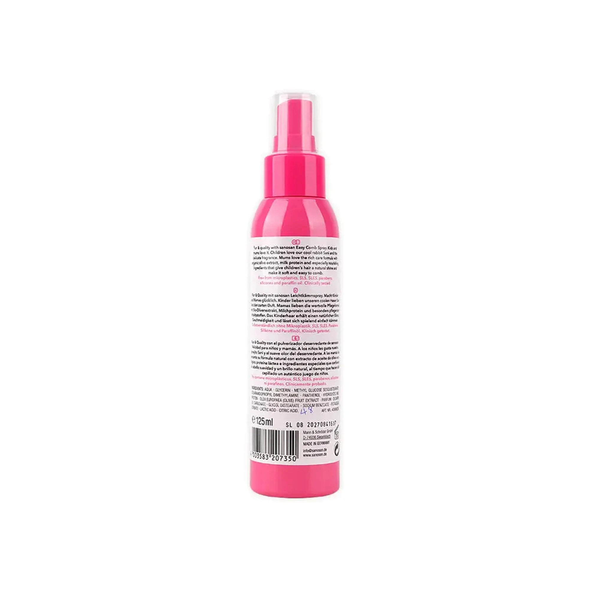 Sanosan Kids Easy Comb Spray 125 Ml