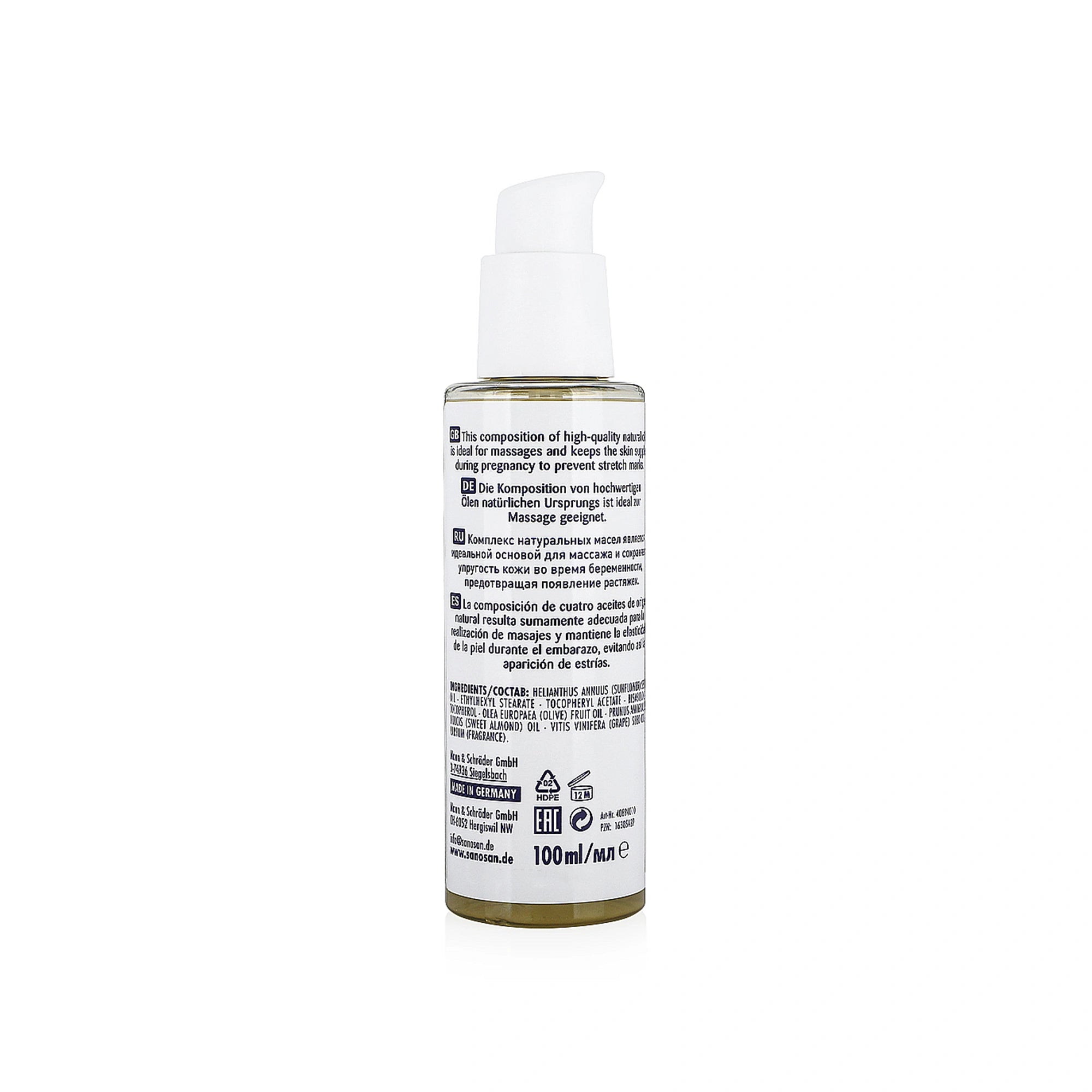 Sanosan Mama Anti Stretch Mark Oil 100Ml