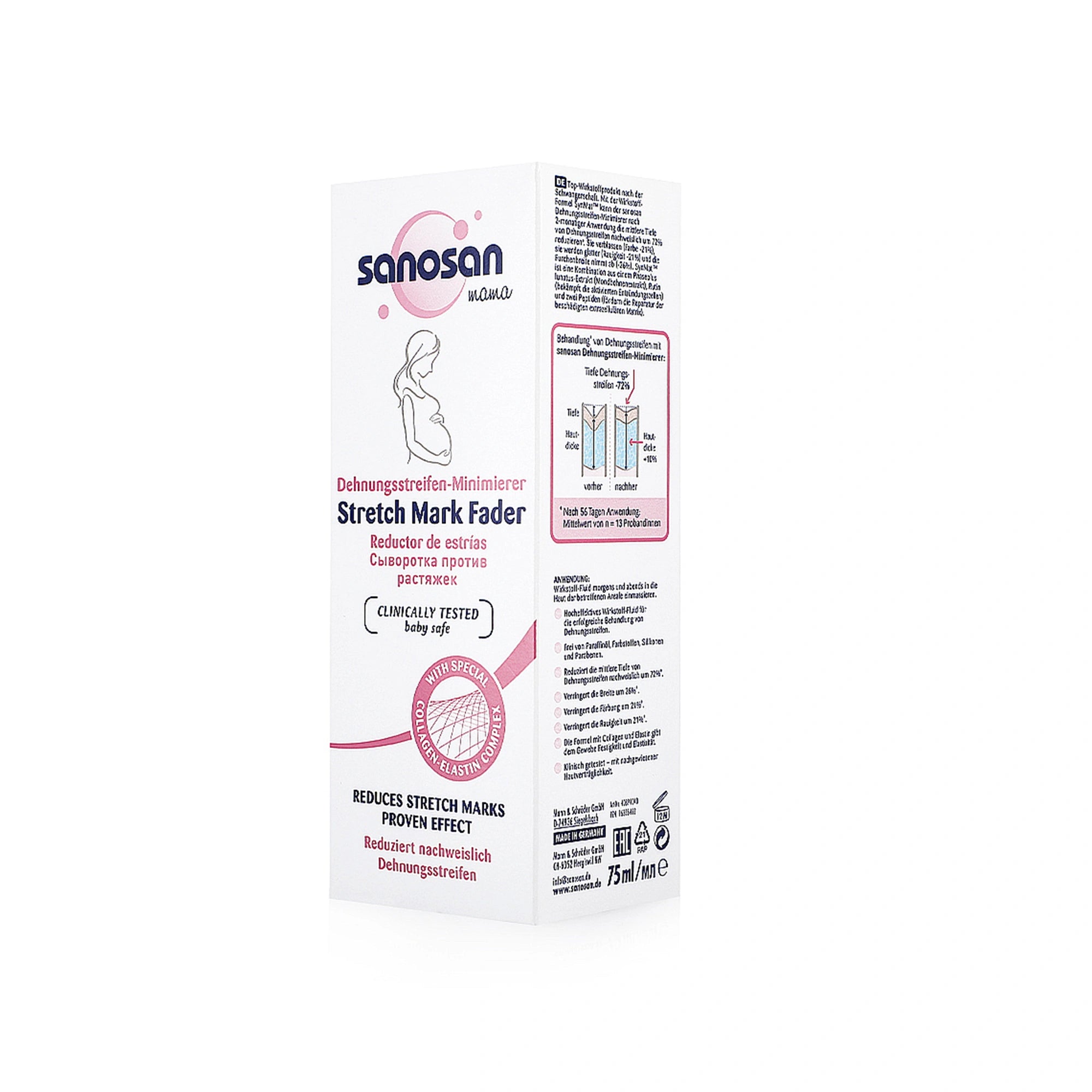 Sanosan Mama Stretch Mark Fader 75Ml