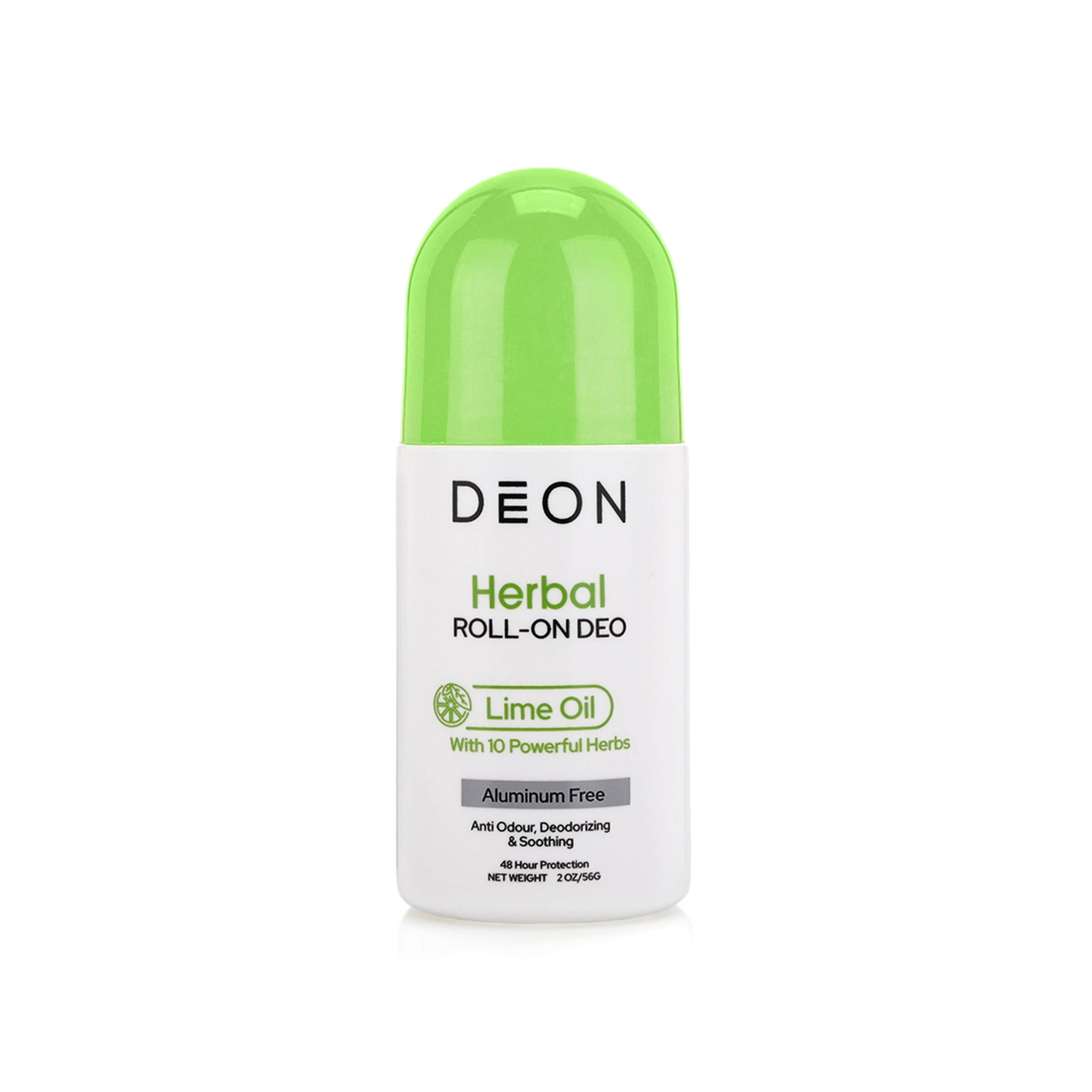 Deon Herbal Roll-On Deo 48H Lime Oil 56Gm