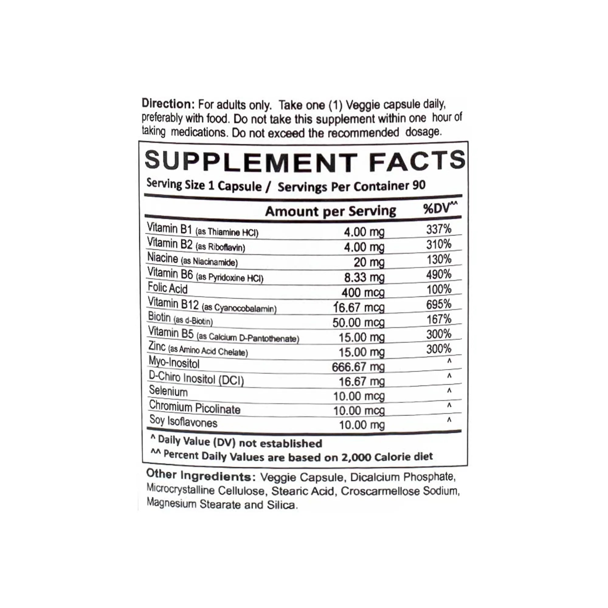 Energy Planet Female Fertility 90 Vegetable Capsules