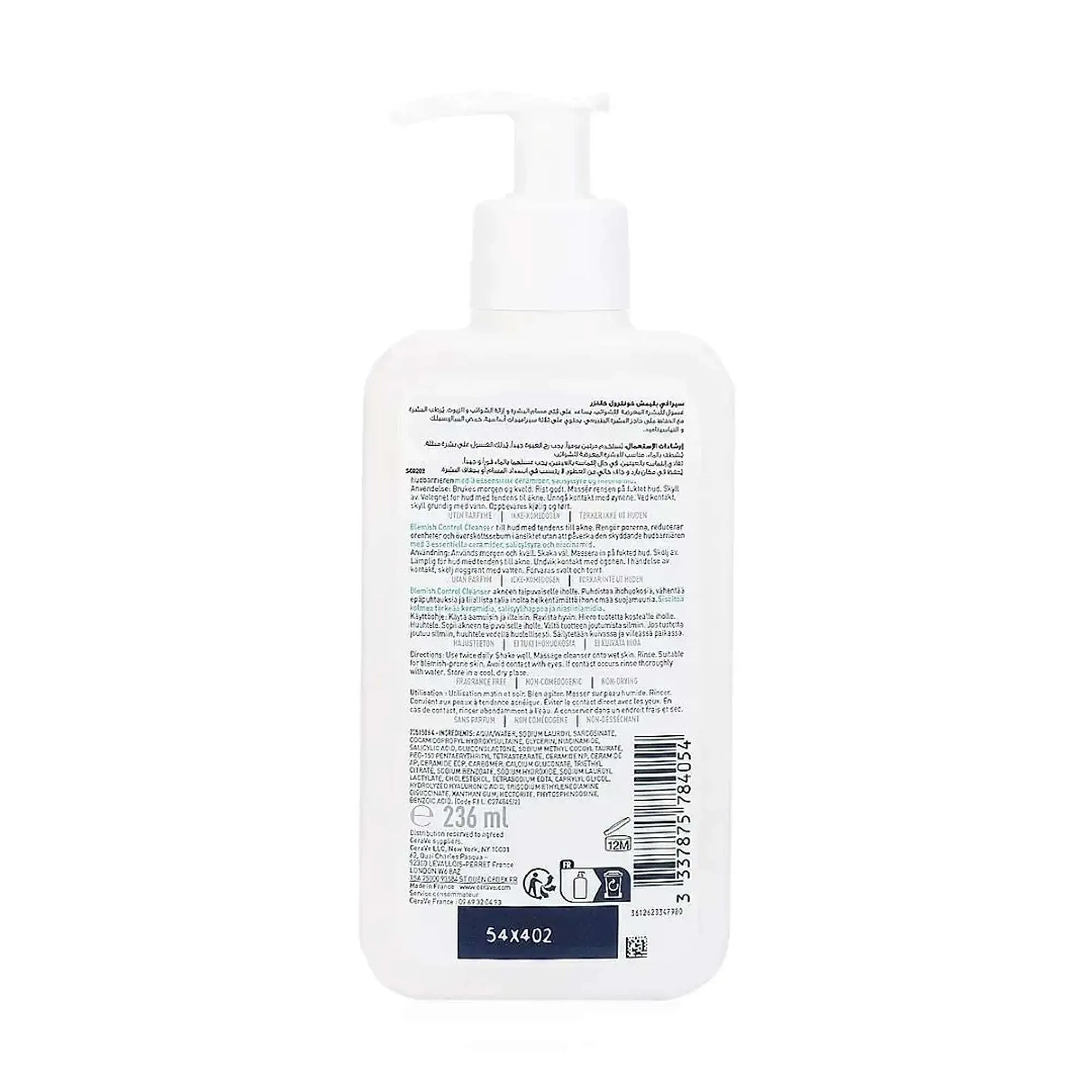 Cerave Blemish Control Cleanser 236 ml