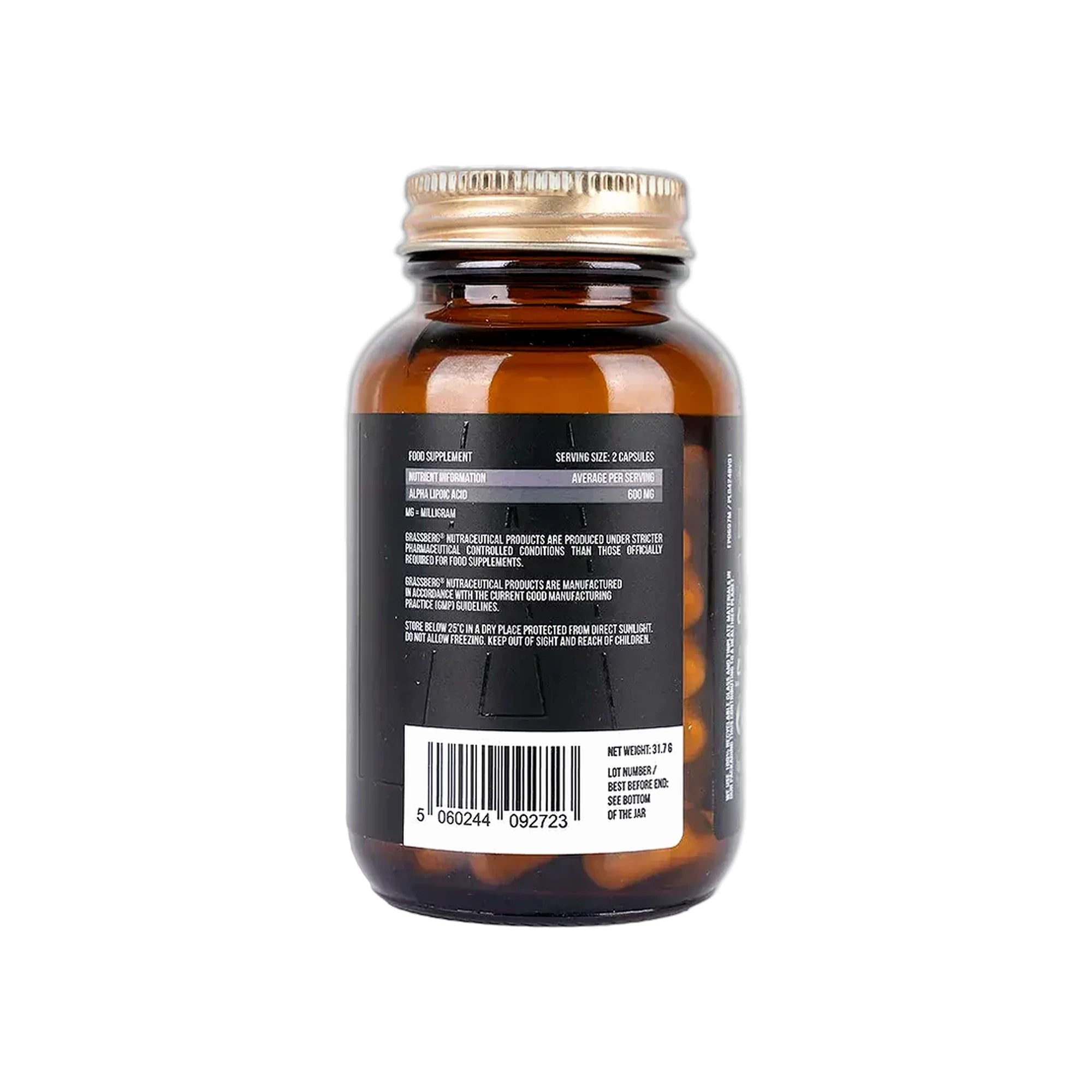 Grassberg Alpha Lipoic Acid 60 Caps