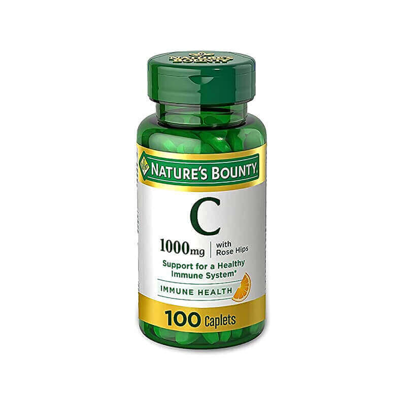 Natures Bounty Vitamin C 1000 Mg Caplets 100 S