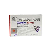 Xarelto 20mg Tabs 28's