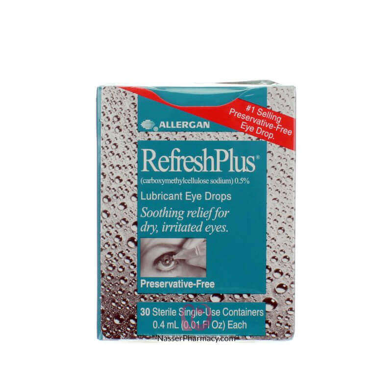 Refresh Plus Eye Drops Vials 30'S