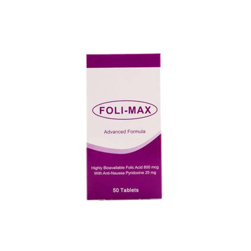 Mega Pharma Foli-Max 50's