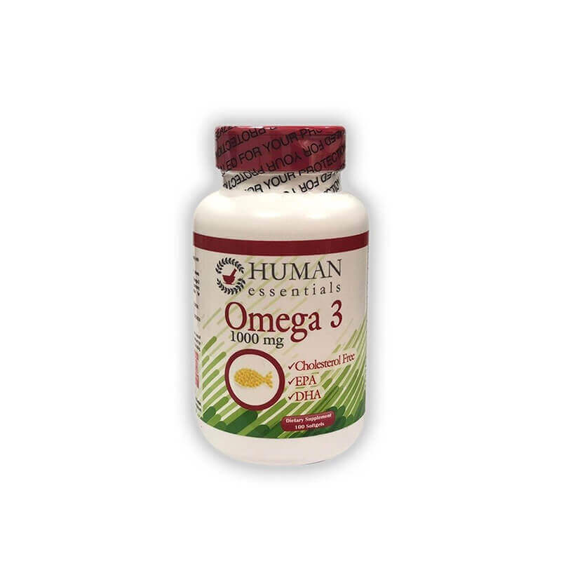 Human Essentials Omega-3 1000mg Softgel 100