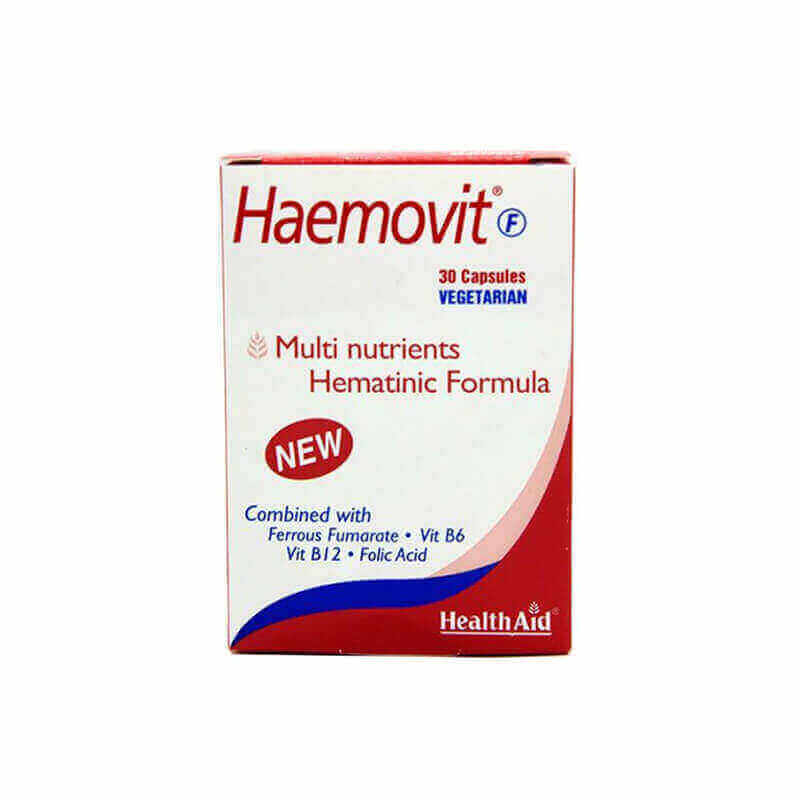 Health Aid Haemovit-F 30'S
