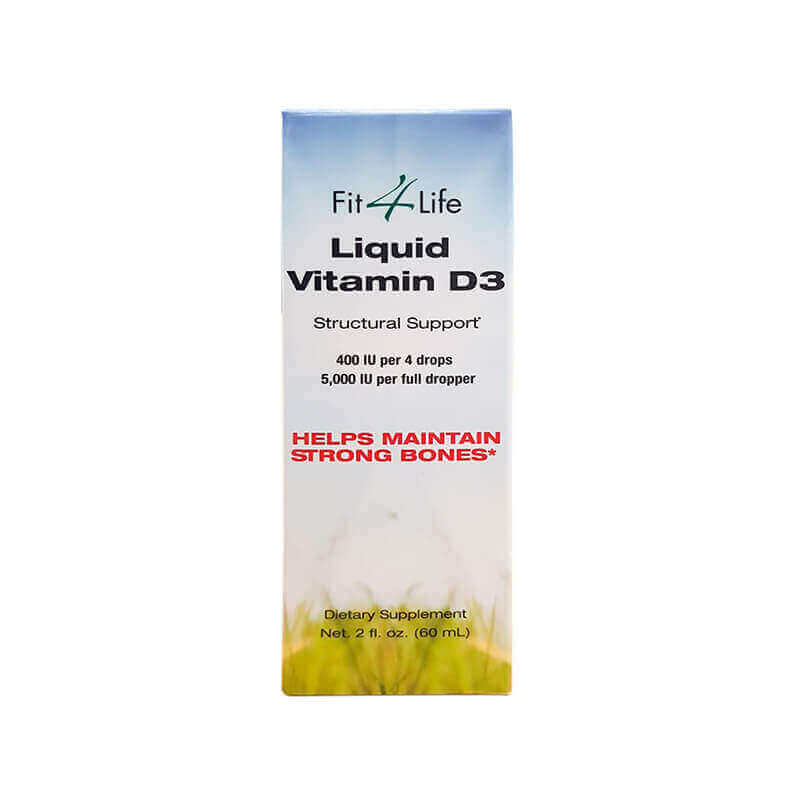 Fit 4 Life Vit D3 400 Liq Drop