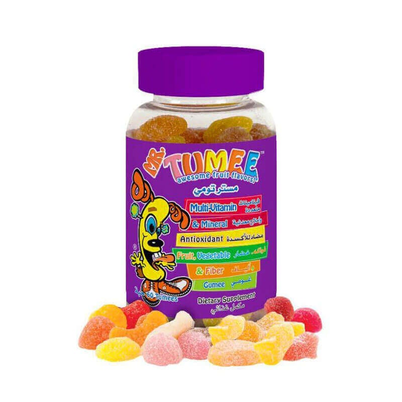Mr Tumee Fruit Veg & Fibre 60 Gum