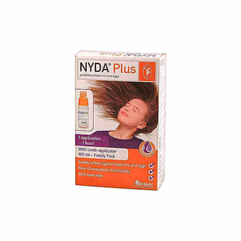 Nyda Plus Anti-Lice Solution 100 ml