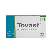 Tovast 10mg 30 Tablets