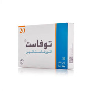 Tovast 20mg 30 Tablets