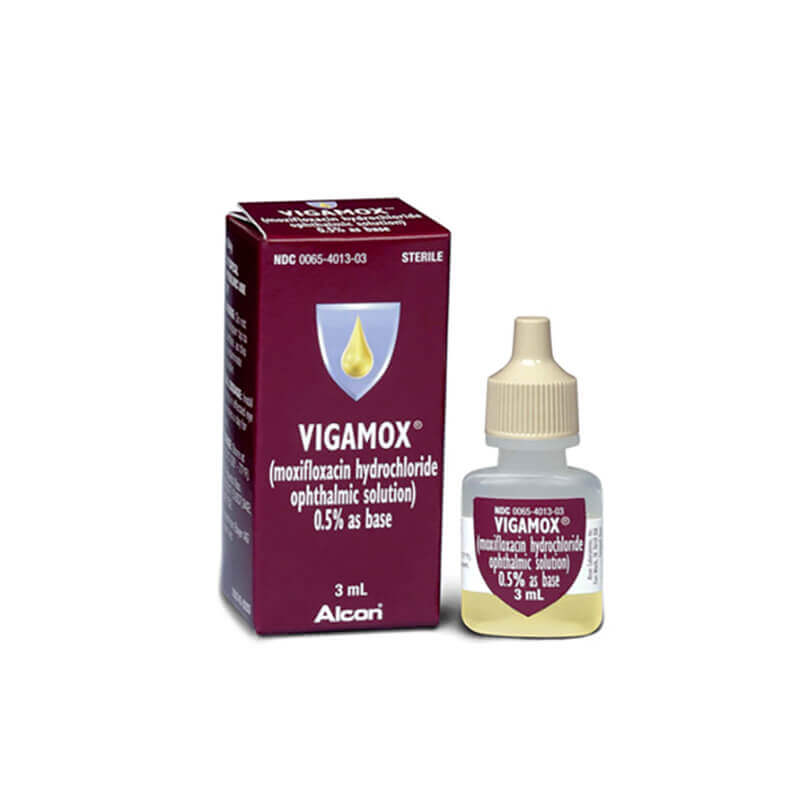 Vigamox Eye Drops 0.5% 5mL for Eye infection