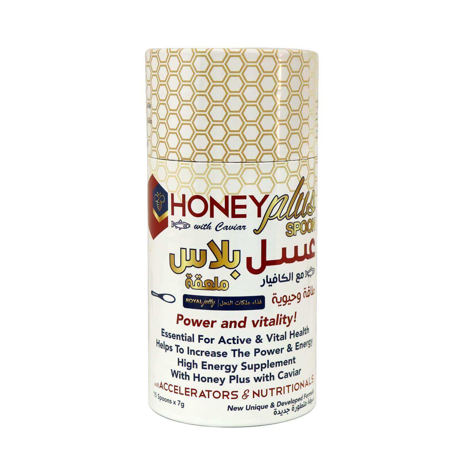 Protem Pharma Honey Plus Spoon with Caviar 7G*60 S